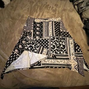 d&co handkerchief skirt